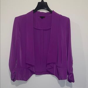 G by Guess Bold Purple Blazer